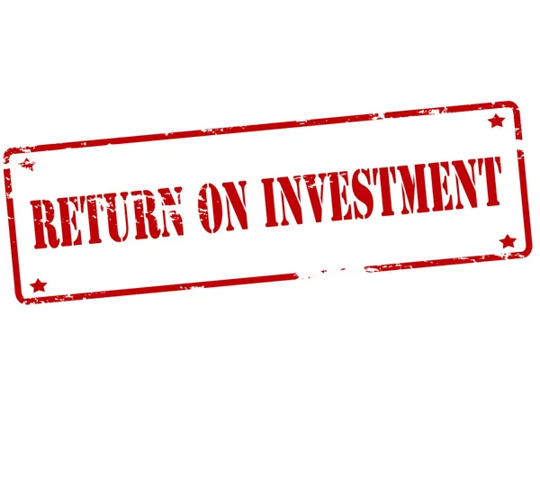 Návrat investic — Stockový vektor