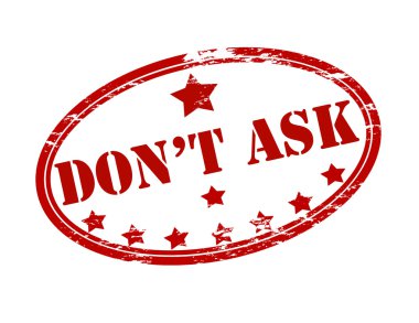 Don t sormak damgası