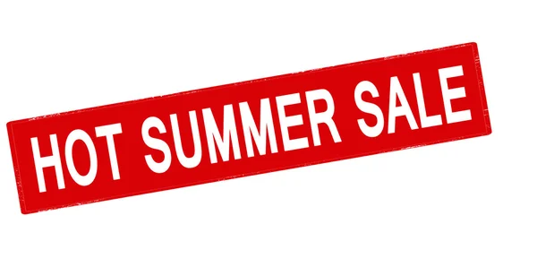 Hot summer sale — Stock Vector