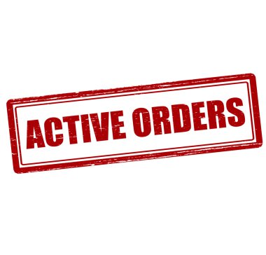 Etkin siparişleri damgası