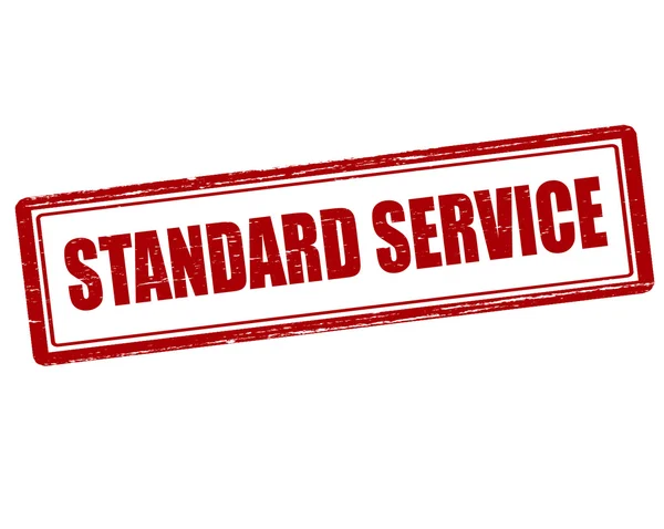표준 서비스 스탬프 — 스톡 벡터