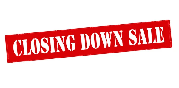 Closing down sale — Stock Vector