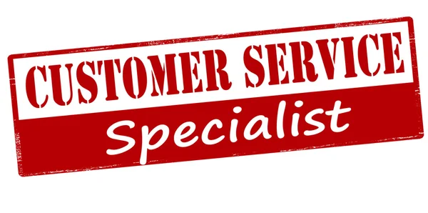 Customer service specialist — Stock vektor