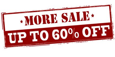 Daha fazla satış yüzde 60 oranında off to