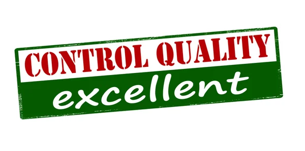 Control quality excellent — Stock Vector