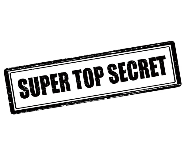 Super top secret — Image vectorielle