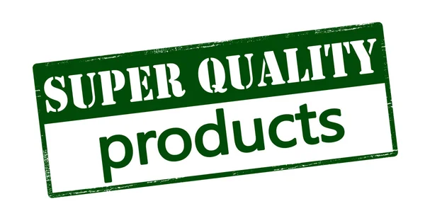 Produtos de super qualidade — Vetor de Stock
