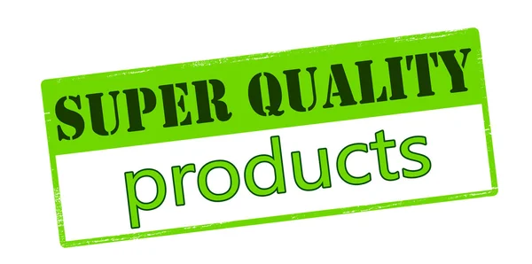 Produtos de super qualidade — Vetor de Stock