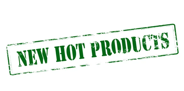 Neue heiße Produkte — Stockvektor