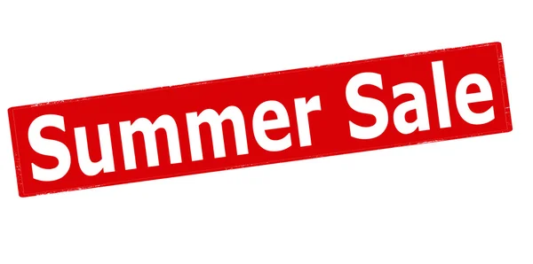 Summer sale stamp — Stock Vector