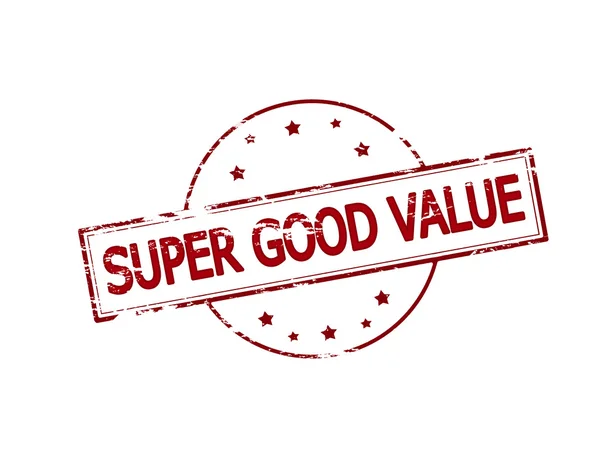 Super good value — Stock Vector