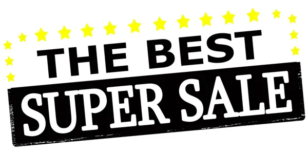 De beste super verkoop — Stockvector