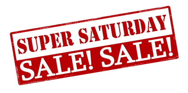 Super saturday sale — Stock Vector
