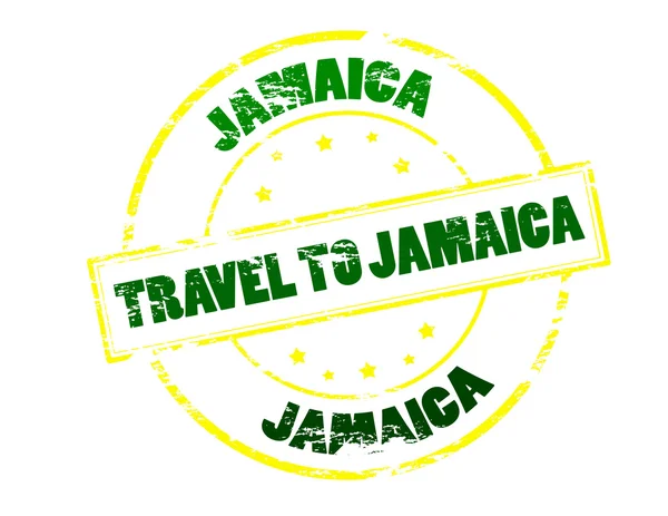 Reizen naar Jamaica — Stockvector