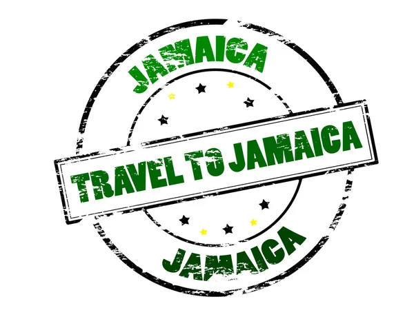 Viajar a Jamaica — Archivo Imágenes Vectoriales