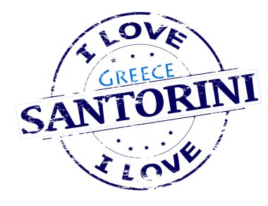 Santorini seviyorum