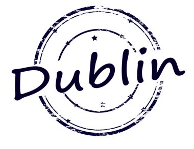 Dublin yuvarlak damga