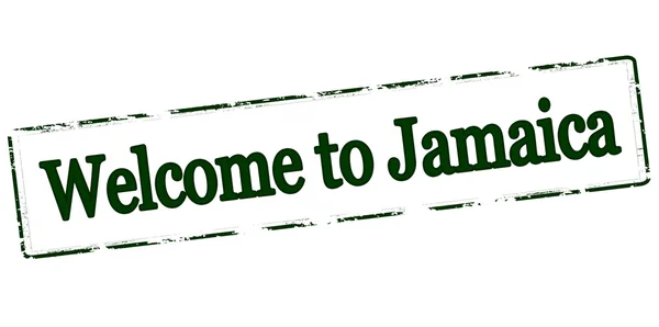 Welkom op jamaica — Stockvector