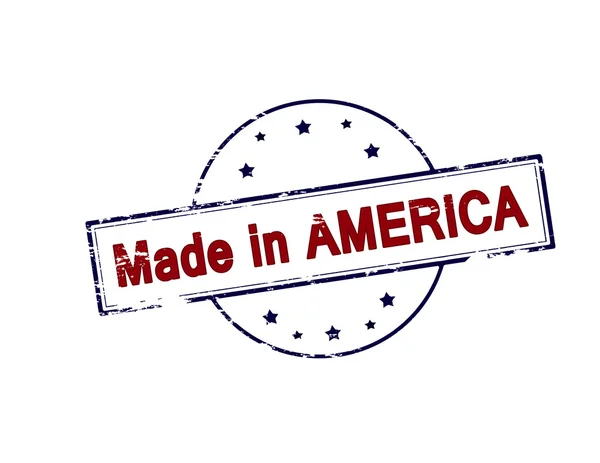 Made in America — Stockvektor