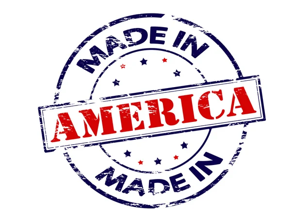 Made in America — Stockvektor