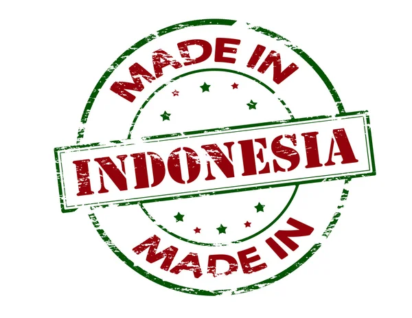 Made in Indonesia — Stock Vector