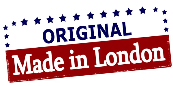 Fabriqué à LONDRES — Image vectorielle