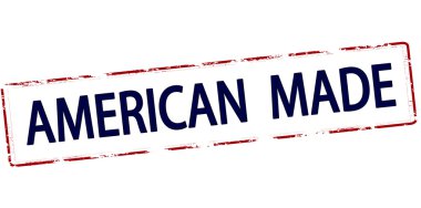 Amerikan yapılmış damga