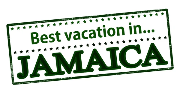 Bästa semester i Jamaica — Stock vektor