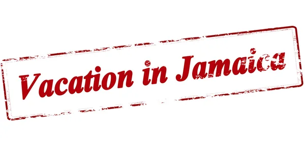 Vacaciones en Jamaica — Archivo Imágenes Vectoriales