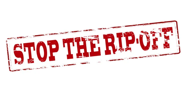 Stop de rip — Stockvector