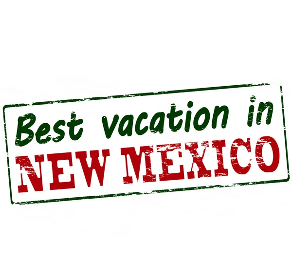 最棒的假期，新墨西哥州 — 图库矢量图片