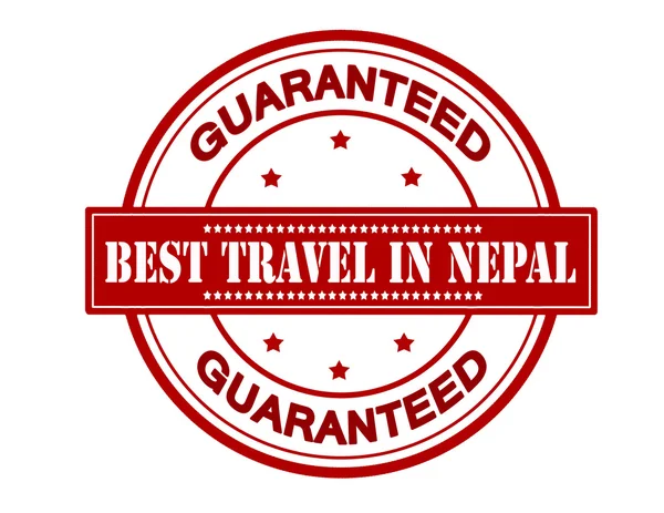 Beste Reise in Nepal — Stockvektor