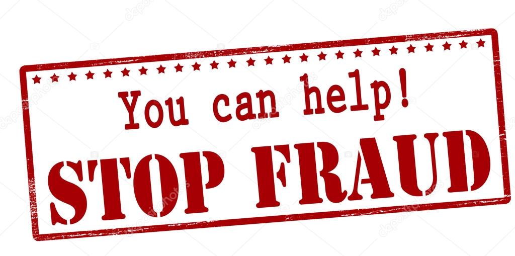 You can help stop fraud — Stock Vector © carmenbobo #120589744