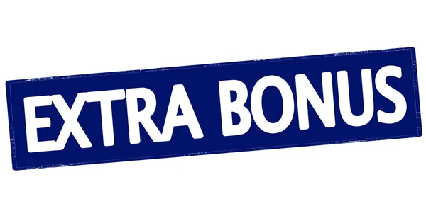 Ekstra bonus damgası — Stok Vektör