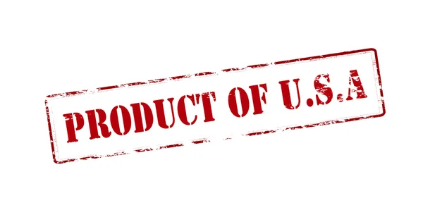 ผลิตภัณฑ์ของสหรัฐอเมริกา — ภาพเวกเตอร์สต็อก