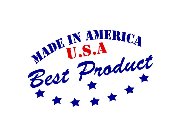 Made in America — Stockvektor