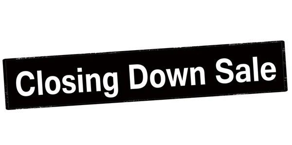 Closing down sale — Stock Vector