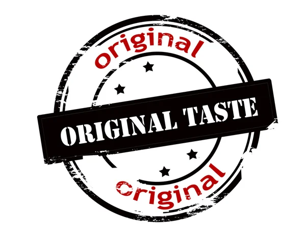 Carimbo de sabor original —  Vetores de Stock