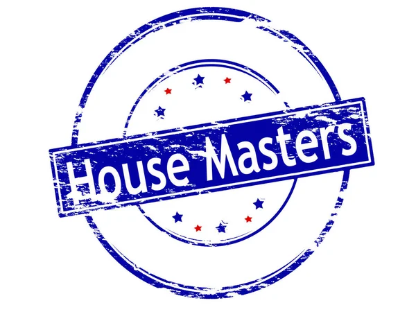 Rubber Stamp Text House Masters Vector Illustration — Stock Photo, Image