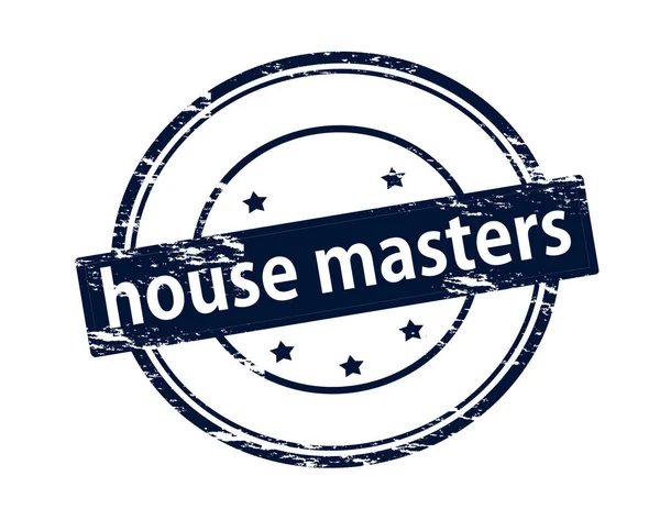 Rubber Stamp Text House Masters Vector Illustration — Stock Photo, Image