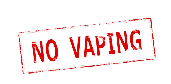 Pieczęć Gumowa Tekstem Nie Vaping Wewnątrz Ilustracja Wektor — Zdjęcie stockowe