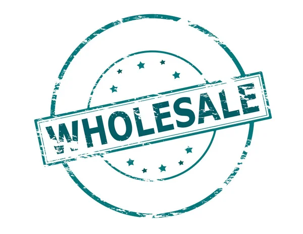 Rubber Stamp Word Wholesale Vector Illustration — Stock Photo, Image