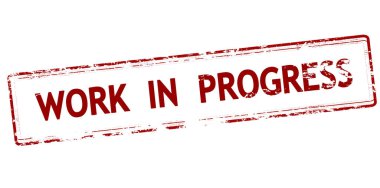 İçinde metin çalışması olan lastik damga, vektör illüstrasyonu