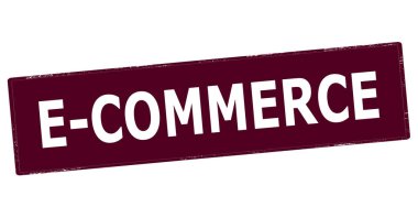 İçinde kelime ticareti olan lastik damga, vektör illüstrasyonu