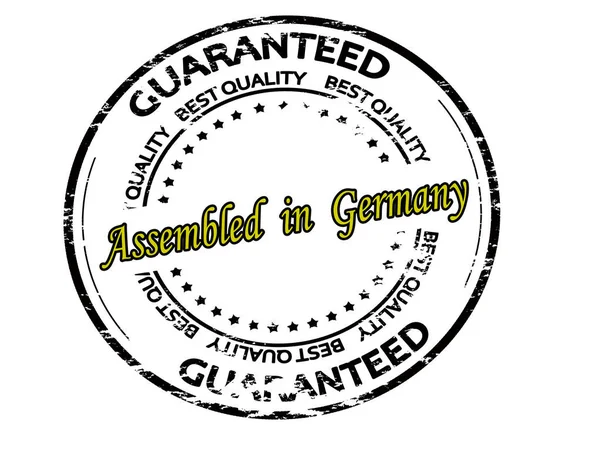 Gumové Razítko Textem Smontovaným Uvnitř Německu Vektorová Ilustrace — Stock fotografie