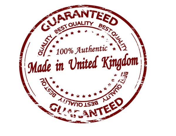 Rubber Stamp Text Made United Kingdom Vector Illustration — Stock Photo, Image