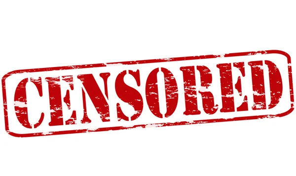 Censored — Stock Vector