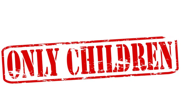 Only children — Stock Vector