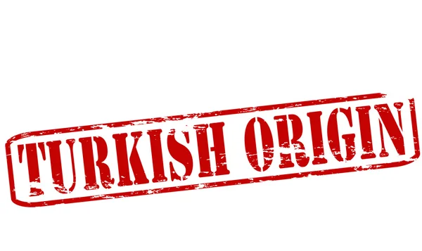 Turkse afkomst — Stockvector