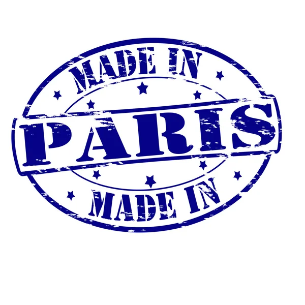 Made in Paris — Stock Vector